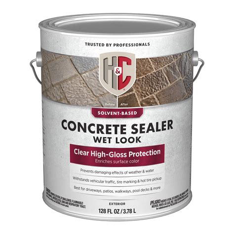 Dries to the color of concrete. . Cement sealer lowes